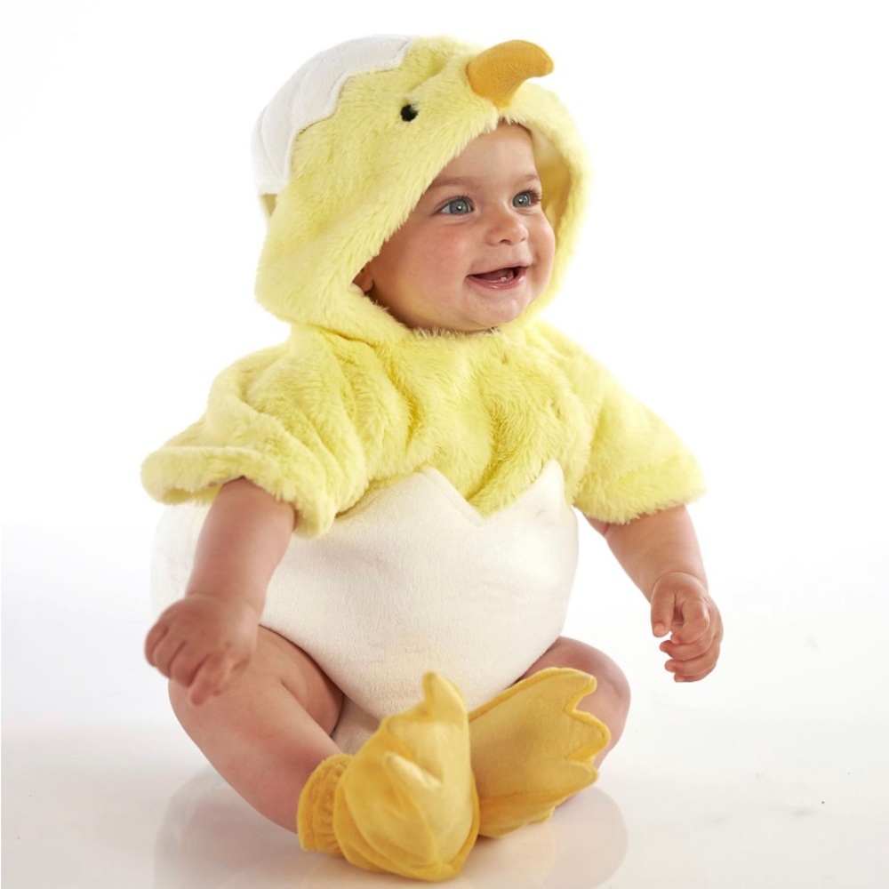 Pottery Barn Kids Egg Chick Baby Costume